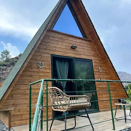 Prázdninový dům Panoramic Mountain A-frame Retreat With Fireplace In Limassol, Cyprus