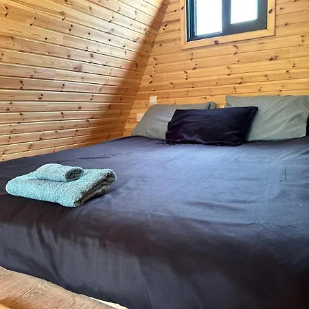Panoramic Mountain A-frame Retreat With Fireplace In Limassol, Cyprus