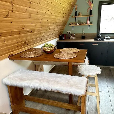 Panoramic Mountain A-frame Retreat With Fireplace In Limassol, Cyprus Arakapas