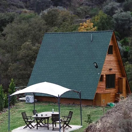 Panoramic Mountain A-frame Retreat With Fireplace In Limassol, Cyprus * Arakapas